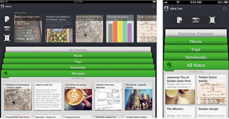 Evernote lanza una actualización en profundidad para IOS