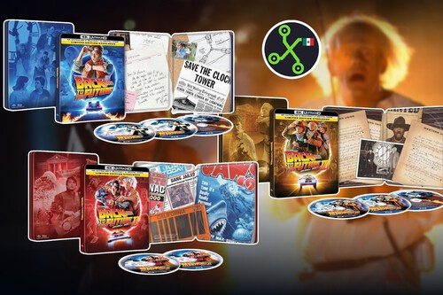 Bluray Volver Al Futuro Steelbook Amazon Nuevos