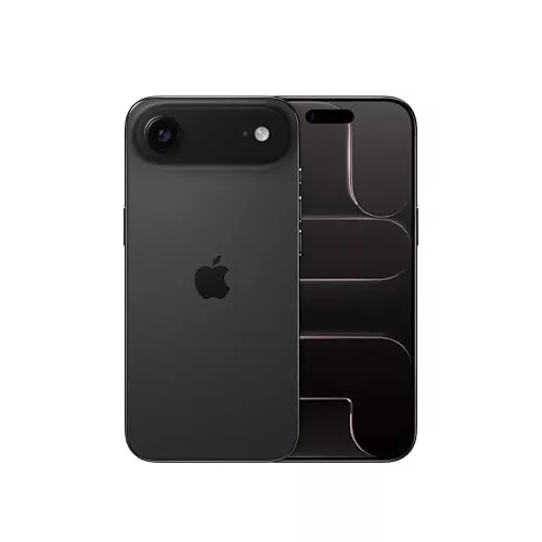 Apple iPhone Air 256 GB: El iPhone más Fino jamás Creado, Pantalla de 6,5 Pulgadas con Promotion hasta 120 Hz, Chip A19 Pro, cámara Frontal Center Stage, autonomía para el día Entero; Negro Espacial