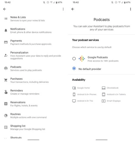 ポッドキャストアシスタント