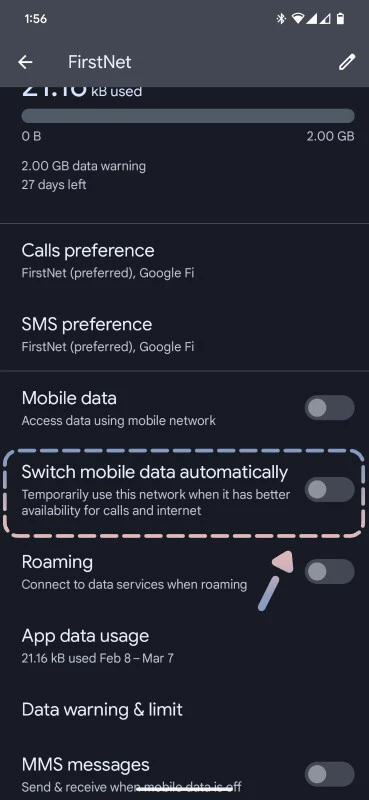 Android 14 デュアル Sim 自動モード