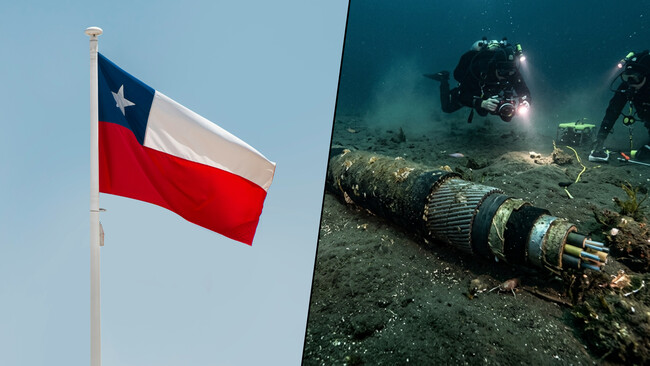 Chile cable submarino