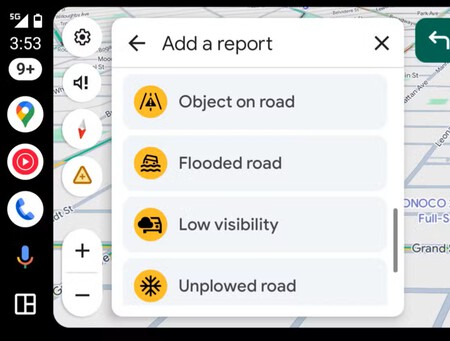 Google Maps Reportes Meteorologia