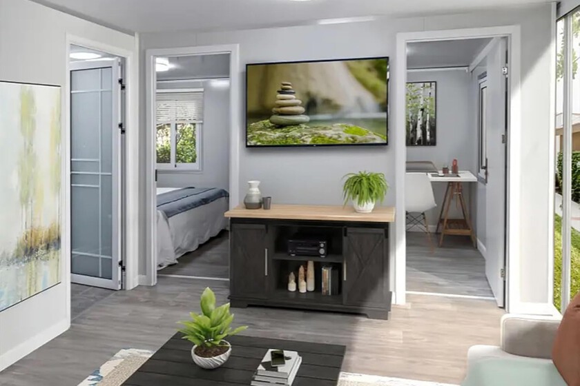 Esta casa prefabricada y modular de dos pisos arrasa en Amazon por menos de 20.000 euros