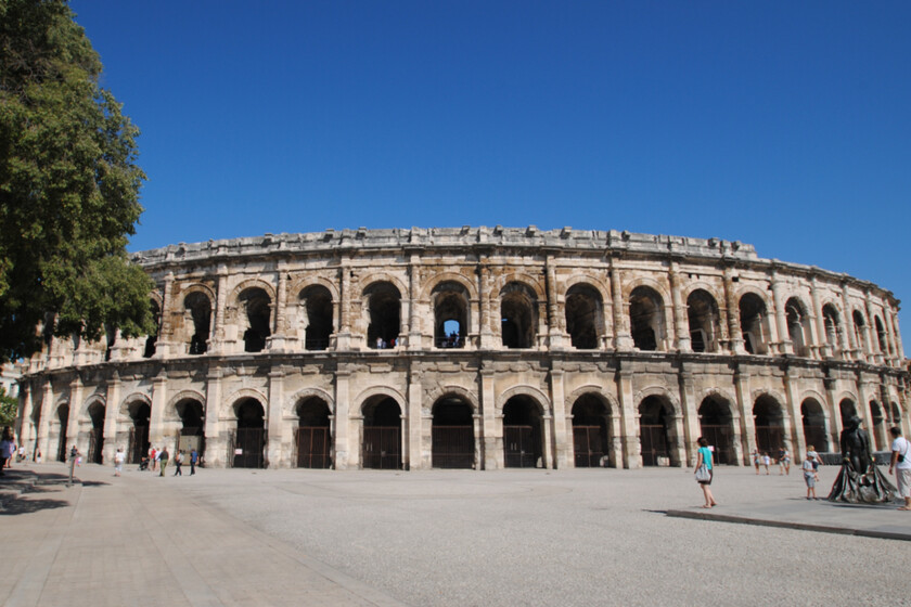Anfiteatro Romano Nimes Uso
