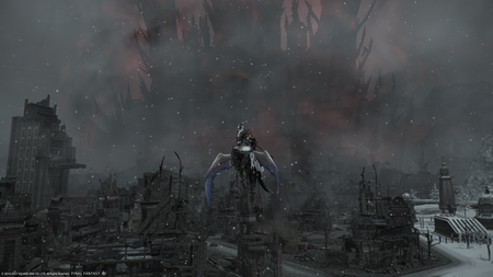 La ciudad derruida de Garlemald.