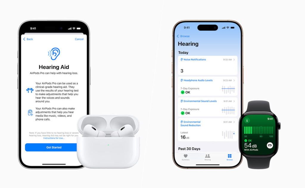 Apple quiere convertir sus Airpods en un “todo en uno” de la salud auditiva. Es una tarea titánica