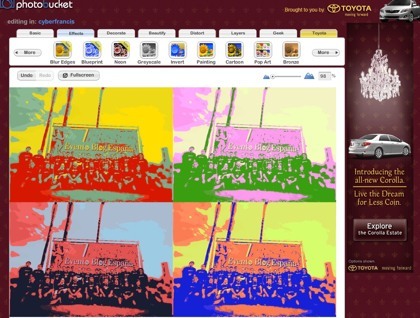 Photobucket integra a Fotoflexer para la edición de las imágenes
