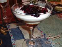 Copa de frutas del bosque. Receta para embarazadas