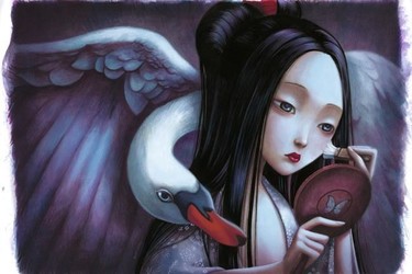 No os podéis perder la exposición de Madama Butterfly by Benjamin Lacombe en el Museo ABC