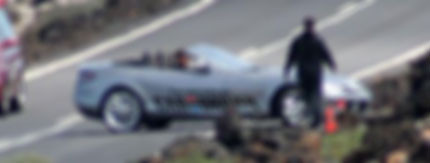 El Mercedes SLR McLaren de pruebas por las Canarias