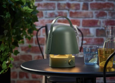VAPPEBY Lámpara altavoz Bluetooth