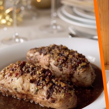 Cómo hacer filete de cerdo con costra navideña: los pasos de la chef Julita