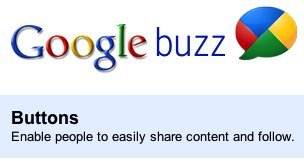 Google lanza los botones oficiales de Buzz para compartir contenido