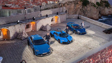 Bugatti Rimac Porsche