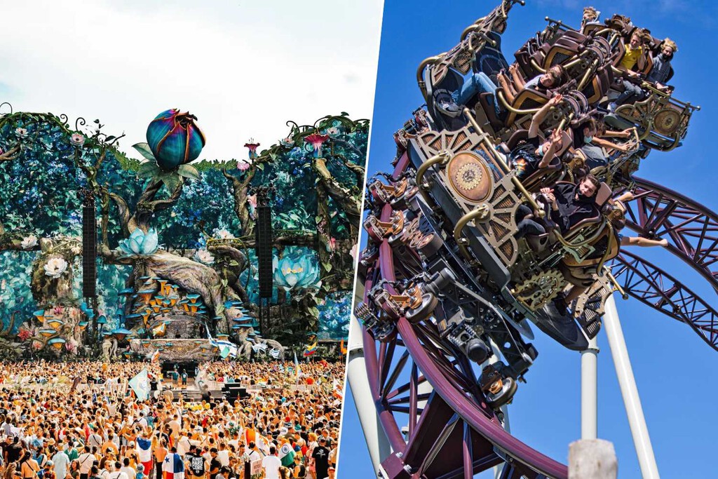 El festival de Tomorrowland tiene una montaña rusa en su nombre. Es una de las mejores en Europa y solo hay dos como ella en el mundo