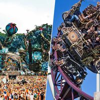 El festival de Tomorrowland tiene una montaña rusa en su nombre. Es una de las mejores en Europa y solo hay dos como ella en el mundo