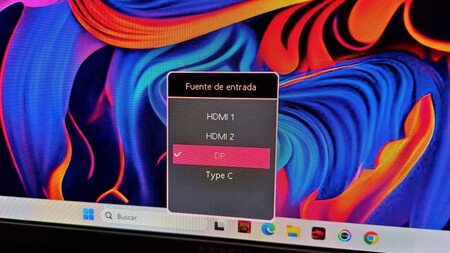Selector de entradas