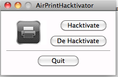 Activa AirPrint con un click