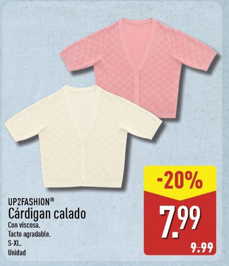 Cardigan Calado Aldi