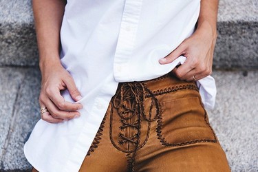 Tus prendas piden a gritos que las ates 