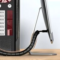 Mantén tu setup gaming ordenado y a salvo de accidentes con este organizador de cables por menos de 2 euros
