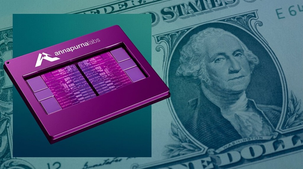 Amazon ha descubierto un negocio de chips dentro de su negocio de nube. Un negocio brutal