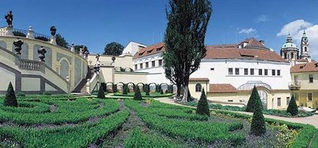 El Jardín de Vrtbovská en Praga