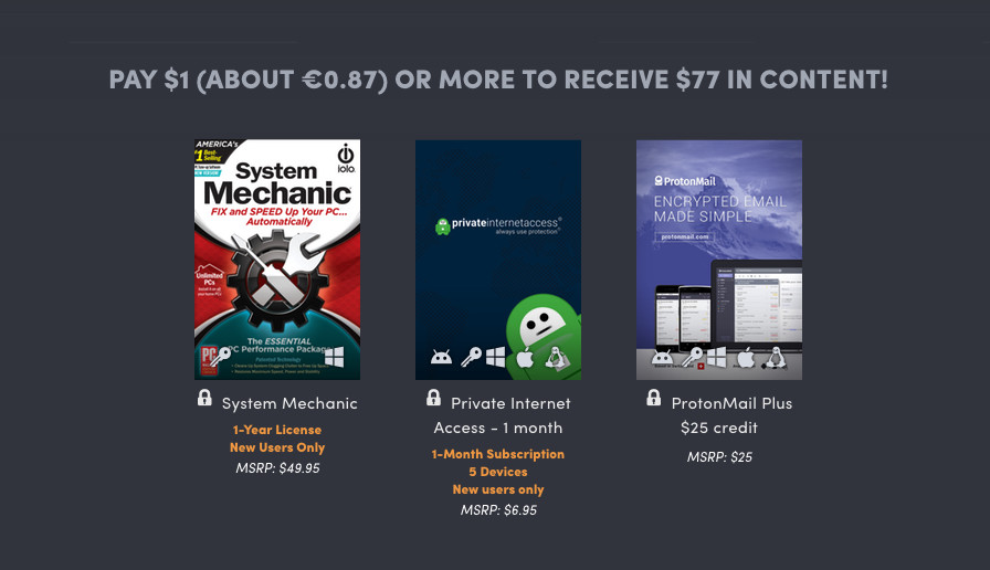 Humble Software Bundle Ciberseguridad: paga lo que quieras por correo ...