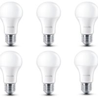 Pack de seis bombillas LED Philips por 14,68 euros 
