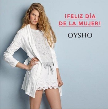 Oysho también celebra el 'Día de la Mujer' con un 20 % de descuento