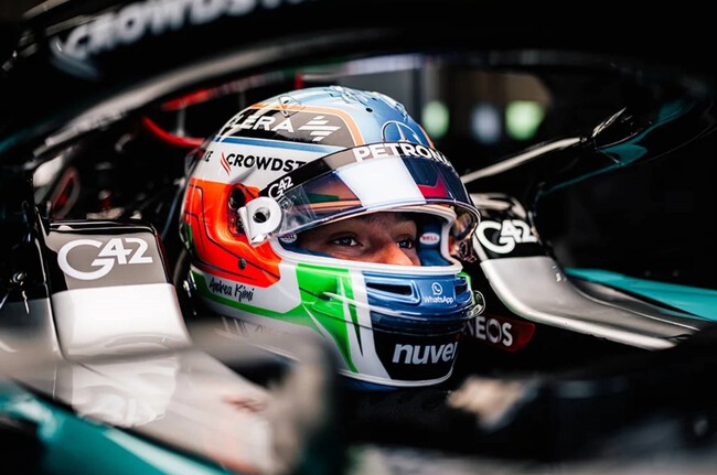 Antonelli Mercedes F1 2024