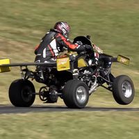 ¡Brutal! Este quad es una salvajada indomable con 140 CV y alerones activos