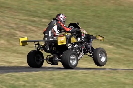 ¡Brutal! Este quad es una salvajada indomable con 140 CV y alerones activos