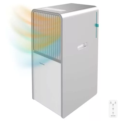 Cecotec Aire Acondicionado Portátil con Mando y Bomba de Calor ForceClima 12650 Style Heating