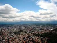 Subida al Cerro San Bernardo en Salta (Argentina)