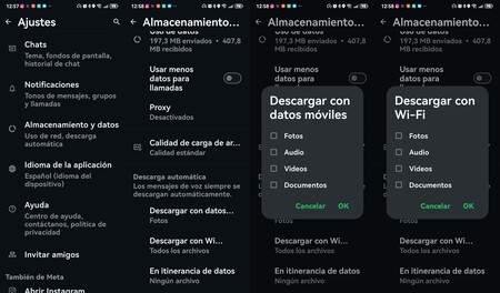 Cómo desactivar las descargas automáticas en WhatsApp