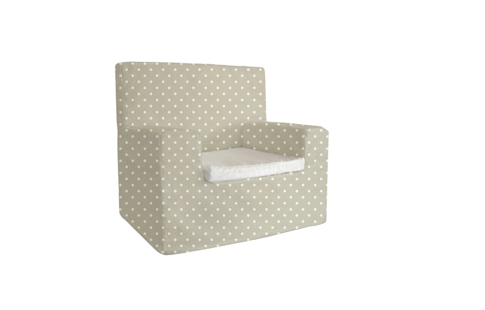 Sofá mini Nattou colección Boris&Jungo blanco