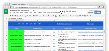 Cómo eliminar múltiples suscripciones a listas de correos desde Gmail sin usar servicios de terceros