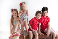 Moda Primavera/Verano 2014 para bebés y niños: la moda baño más tendencia 