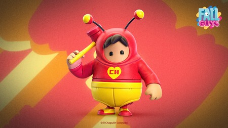 Fall Guys revela la fecha de lanzamiento y apariencia de la nueva skin de El Chapulín Colorado