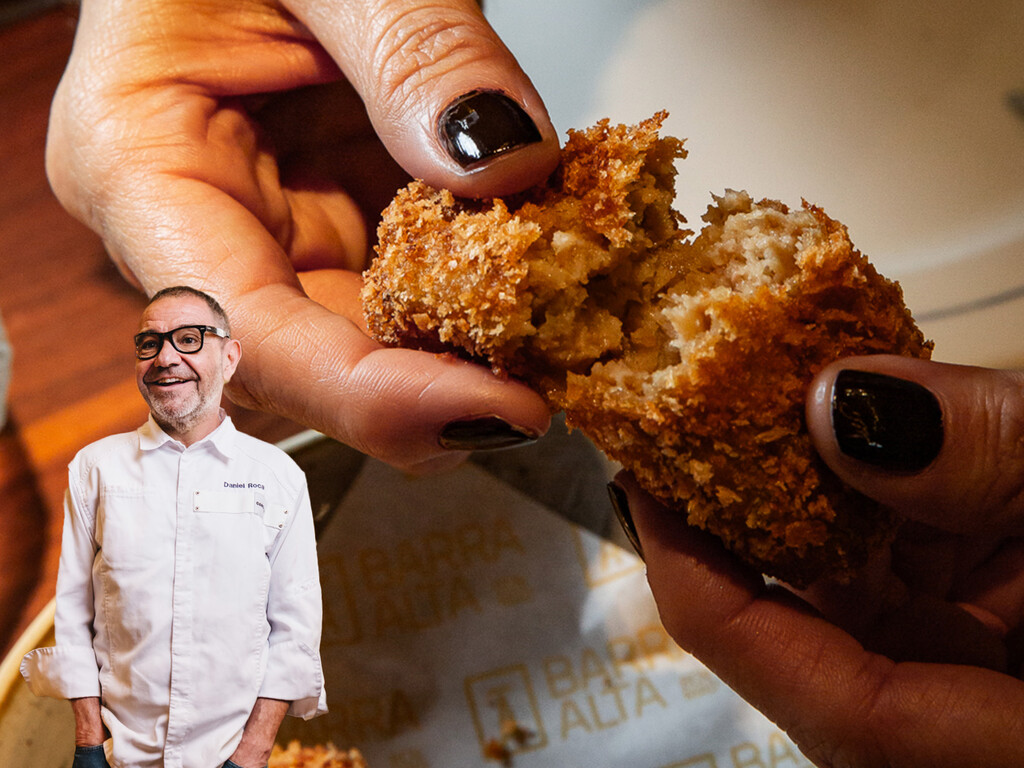 Es una de las mejores croquetas de Madrid y la hace con tres carnes este chef de Barcelona: “Añadimos foie gras de pato porque le da una textura muy especial”