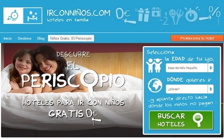 El Periscopio de Ir con niños, o cómo encontrar alojamiento gratuito para los peques en los hoteles