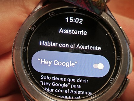 Asistente Google Galaxy Wach
