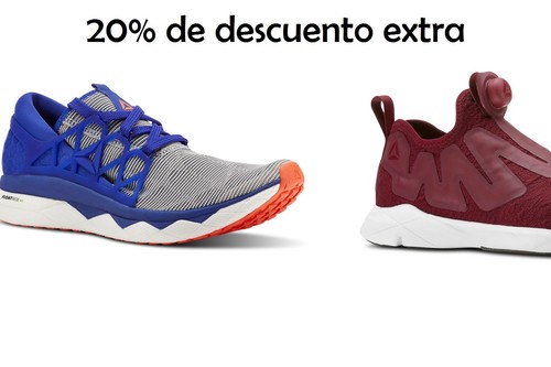 Cupón de descuento del 20% extra en Reebok: 9 zapatillas para hombre y mujer donde aprovecharlo