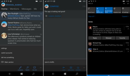 Aeries ahora es una aplicación universal para Windows 10