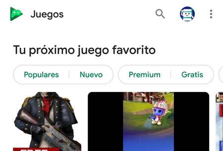 Google Play Juegos estrena buscador y se prepara para recibir el tema oscuro
