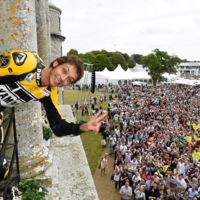 Valentino Rossi en el Goodwood Festival of Speed 