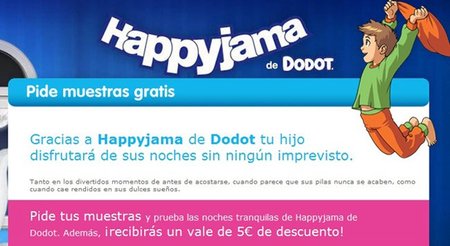 Consigue 5 euros de descuento en productos Happyjama de Dodot para los peques de la casa