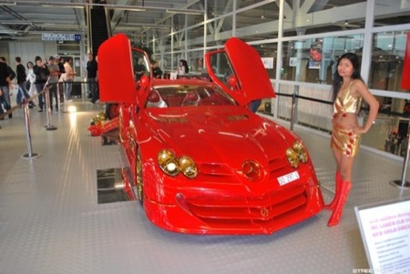 Mercedes SLR McLaren 999 Red Gold Dream: fiebre del oro Suiza